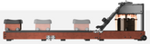 WM10 Trifold Water Rowing Machine